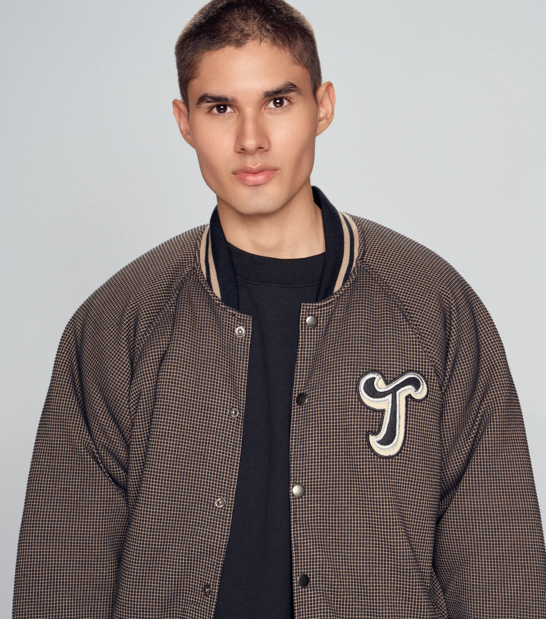 Orlando Chaqueta Bomberg Oversize Texturizada Typer 834595 BL