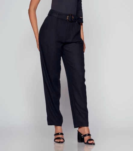 Pantalon Para Mujer En Lino Unicolor Anitta DerekNG