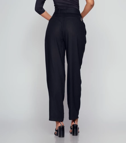 Pantalon Para Mujer En Lino Unicolor Anitta DerekNG