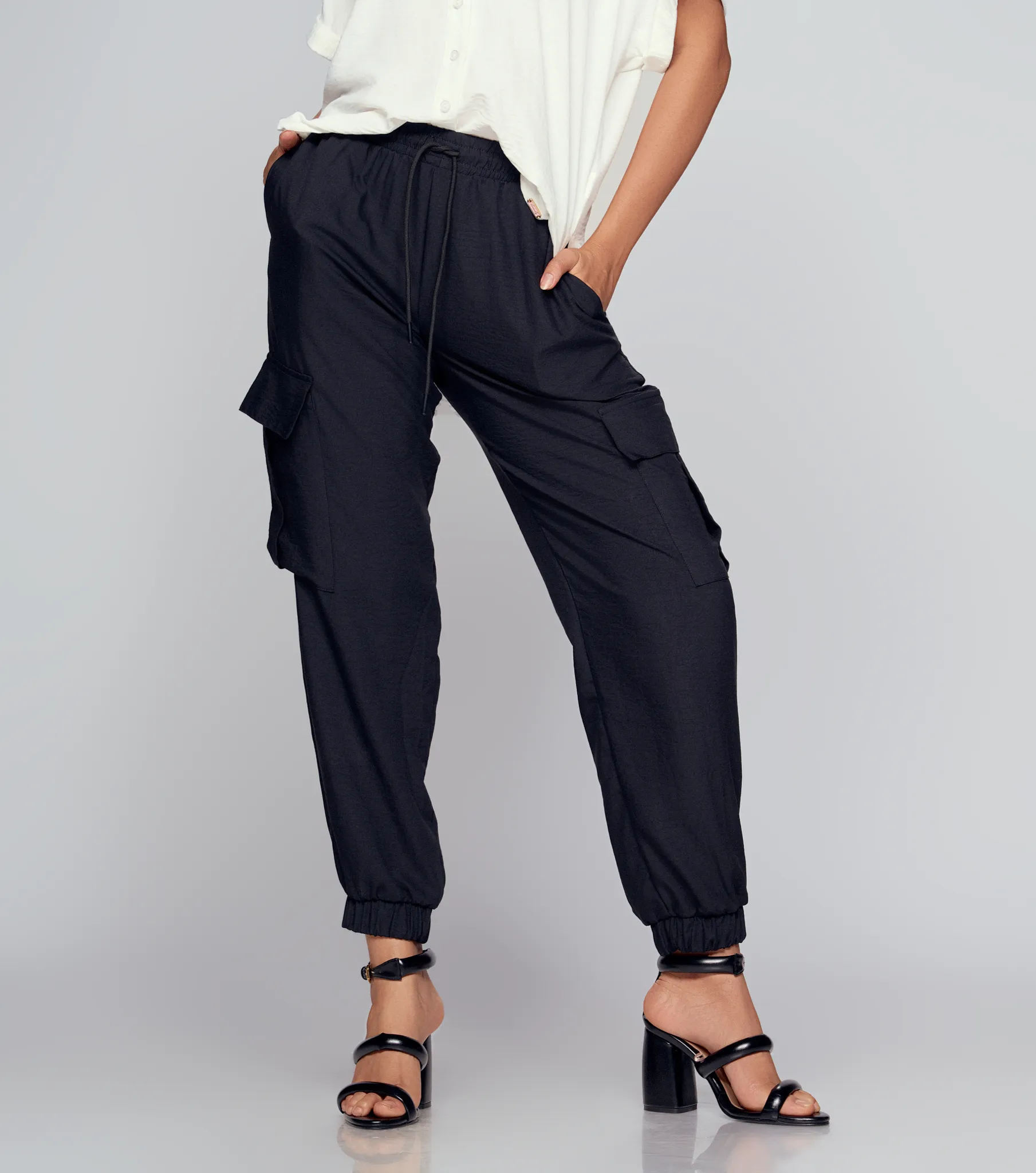 Pantalon Para Mujer Unicolor DerekNG