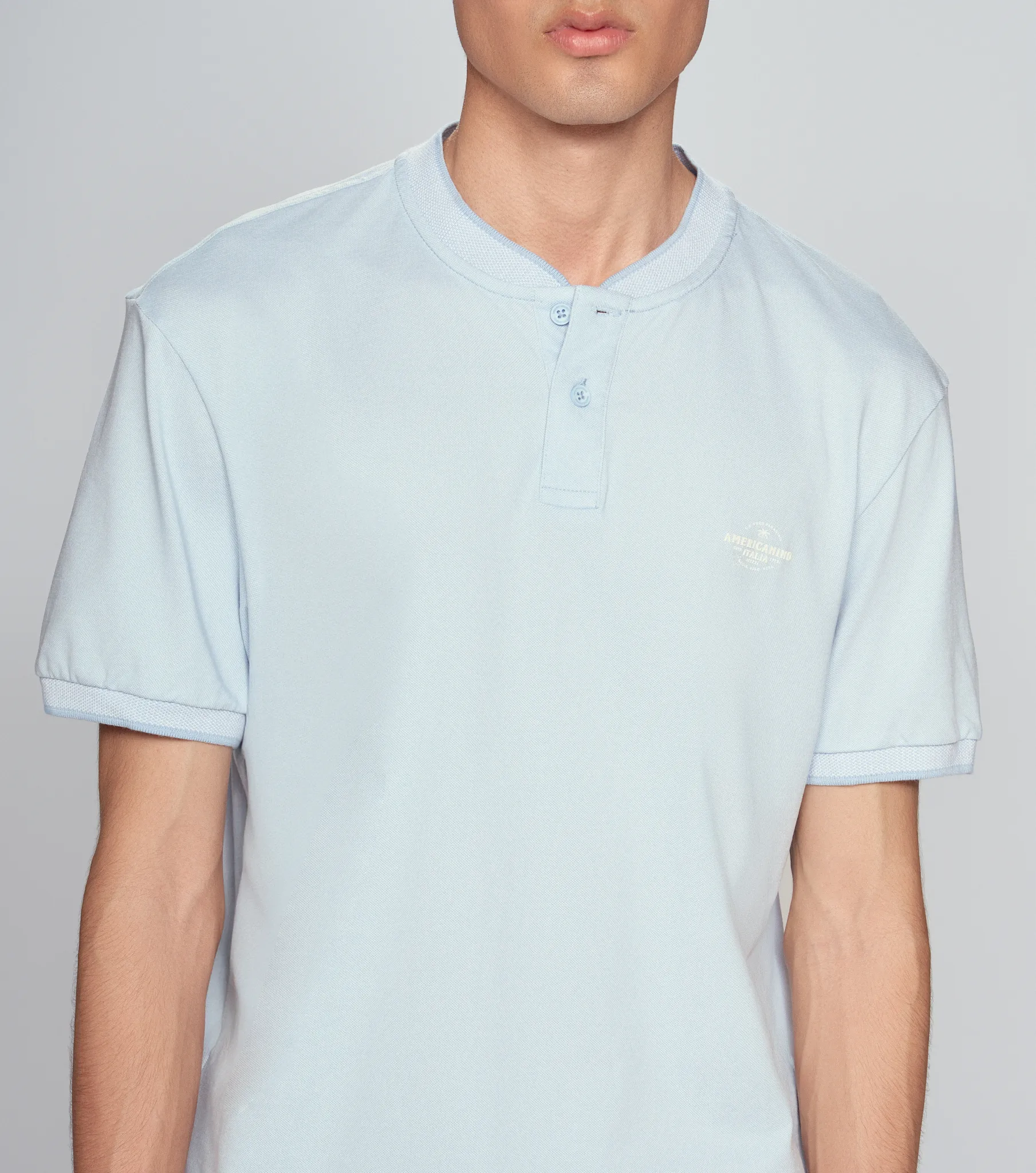 Polo Americanino Classic Fit Mc 131025 AZ
