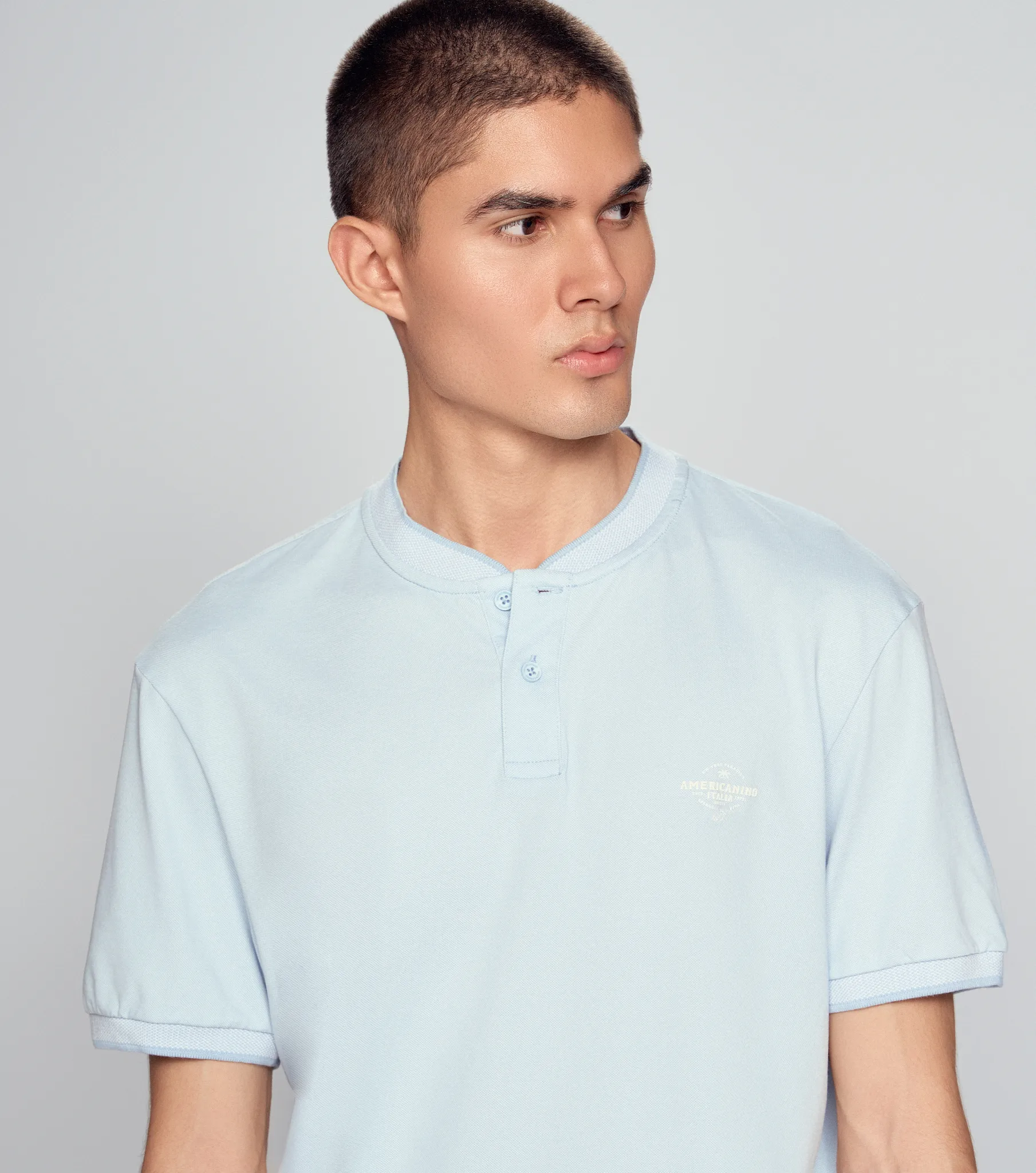 Polo Americanino Classic Fit Mc 131025 AZ