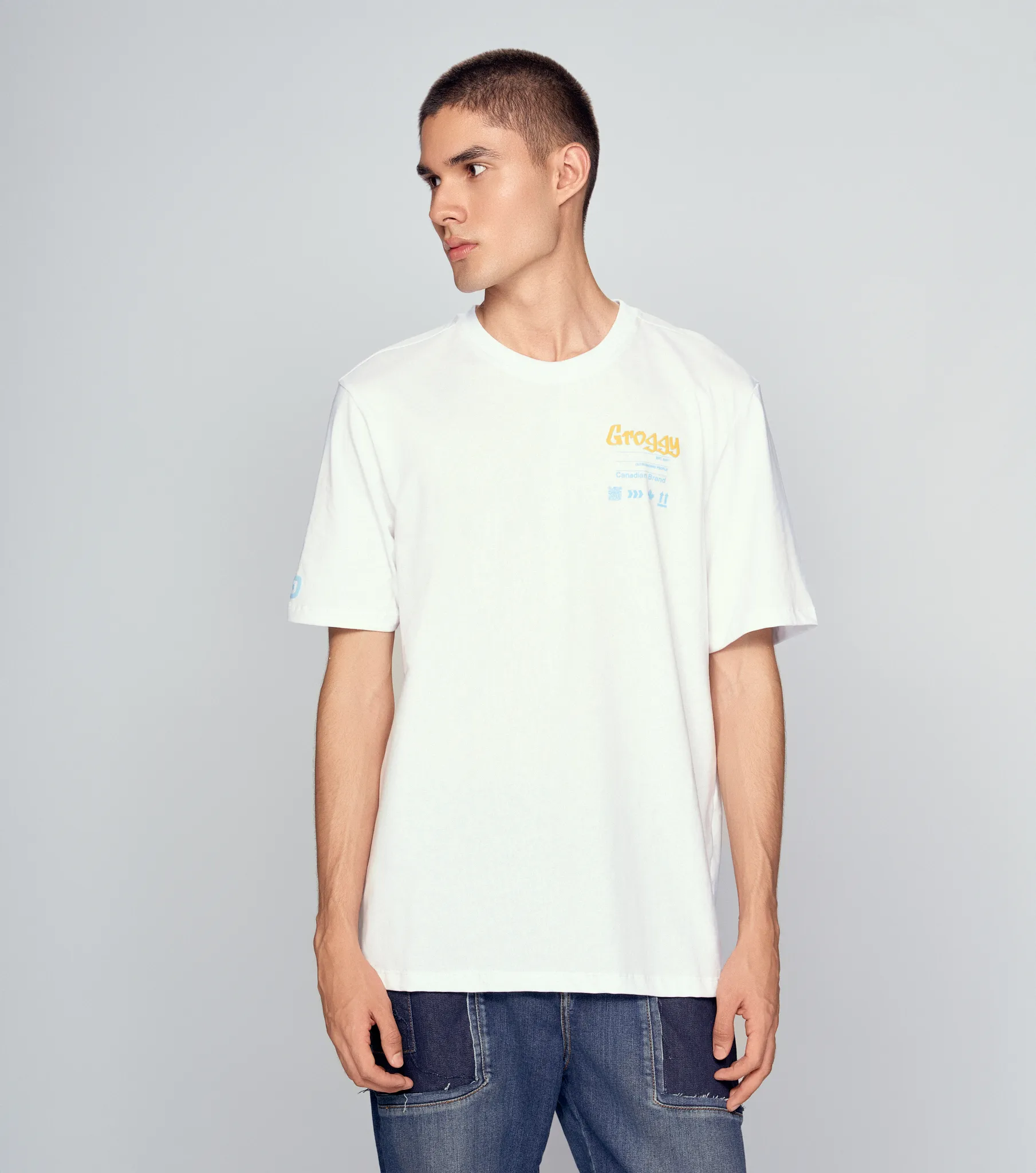 Starki T Shirt Regular Masculina Groggy 834664 BL