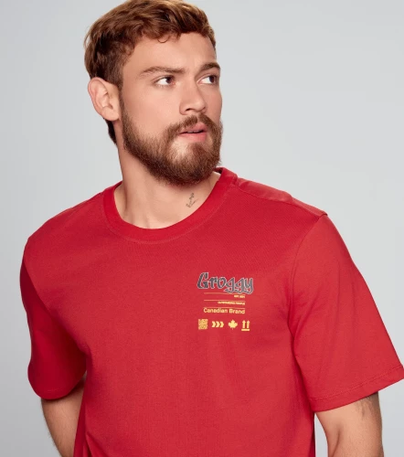 Starki T Shirt Regular Masculina GroggyRJ