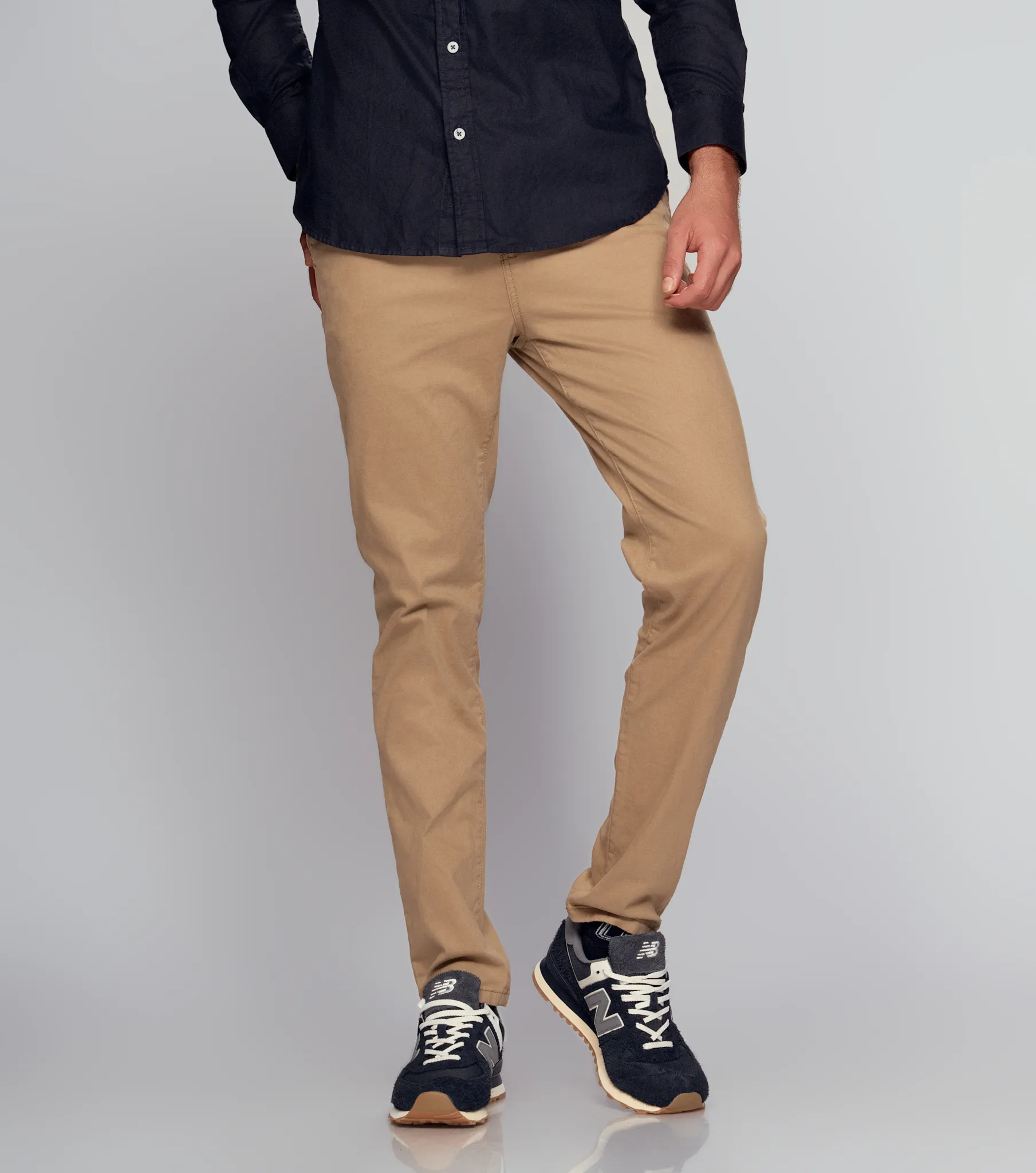 Stell Mario Pantalon En Drill Comfort Unicolor UnserKQ