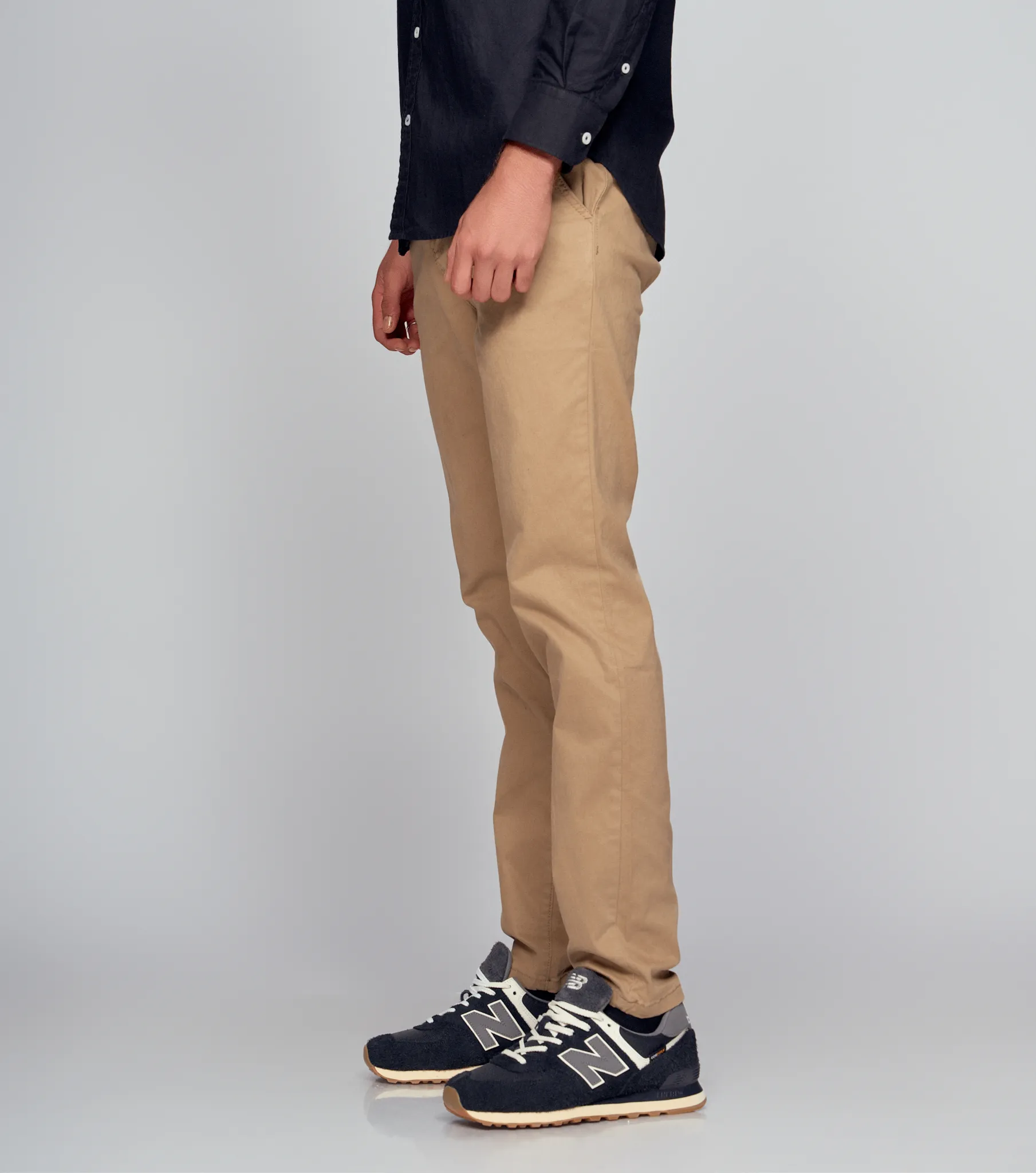 Stell Mario Pantalon En Drill Comfort Unicolor Unser 835103 KQ