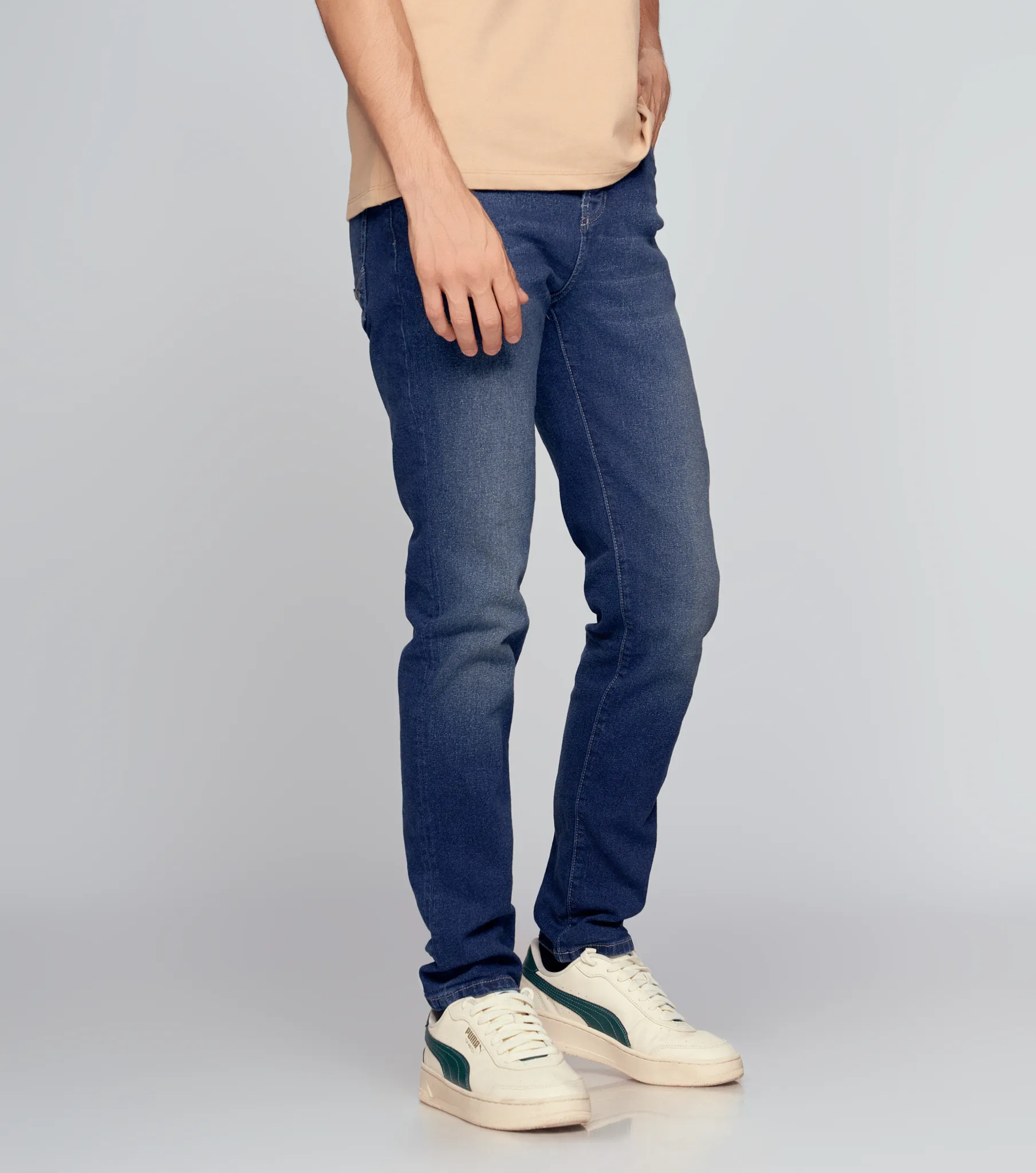 Stell Thiago Jean Con Proceso Medio Y Botonera Unser 835090 AZ