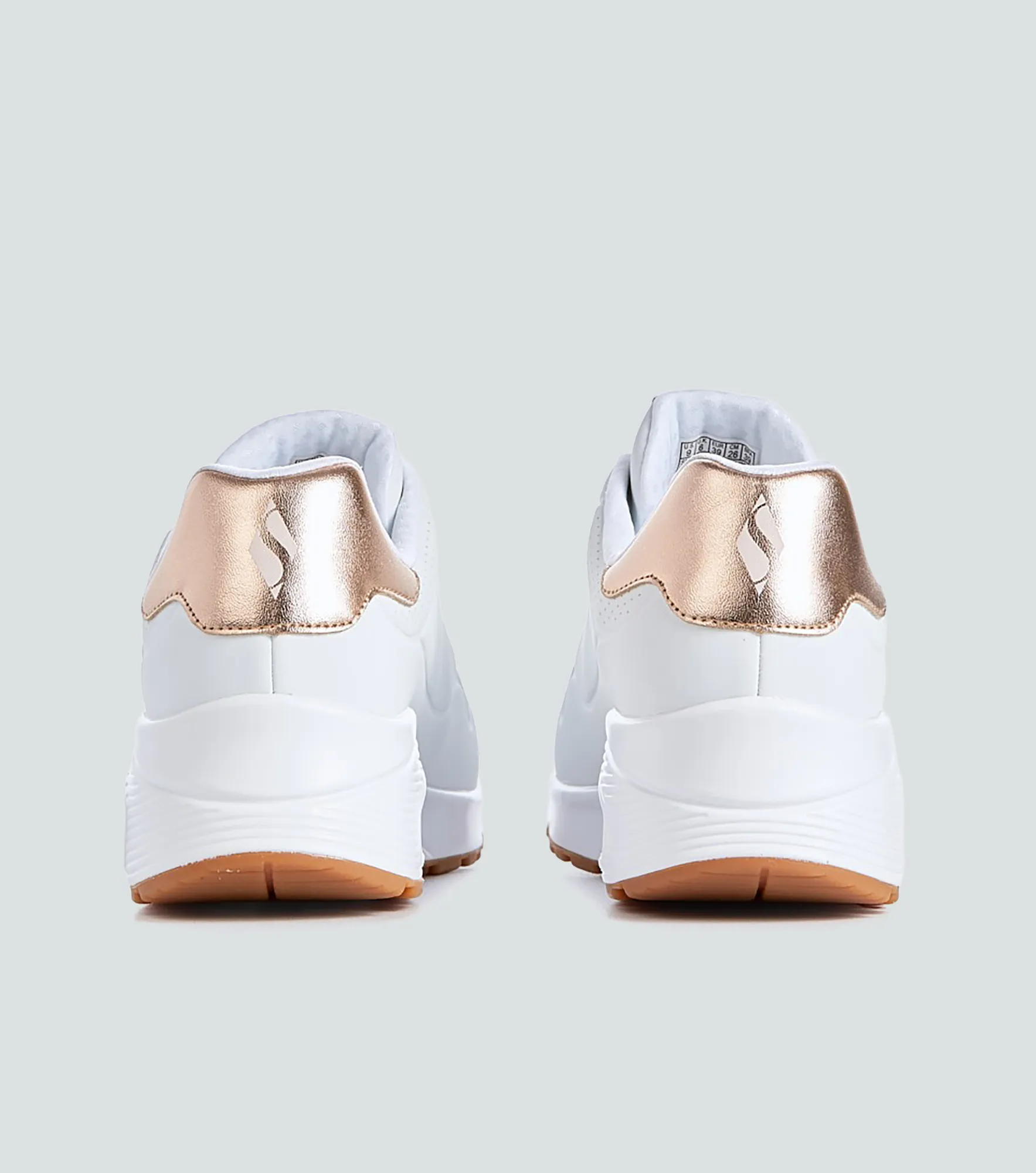 Tenis Skechers Duraleather Metallic Heel 126759 BL