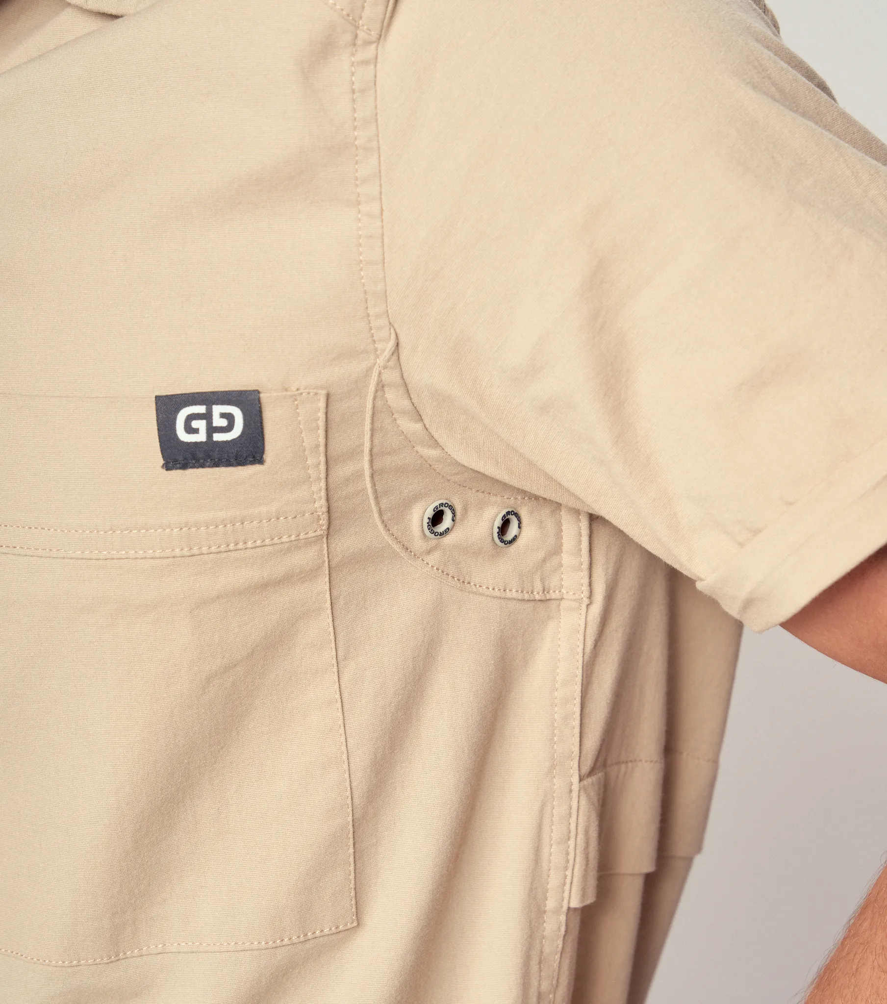 Xander Camisa Regular Manga Corta Masculina Groggy 833605 CM