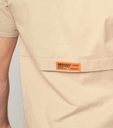 Xander Camisa Regular Manga Corta Masculina GroggyCM