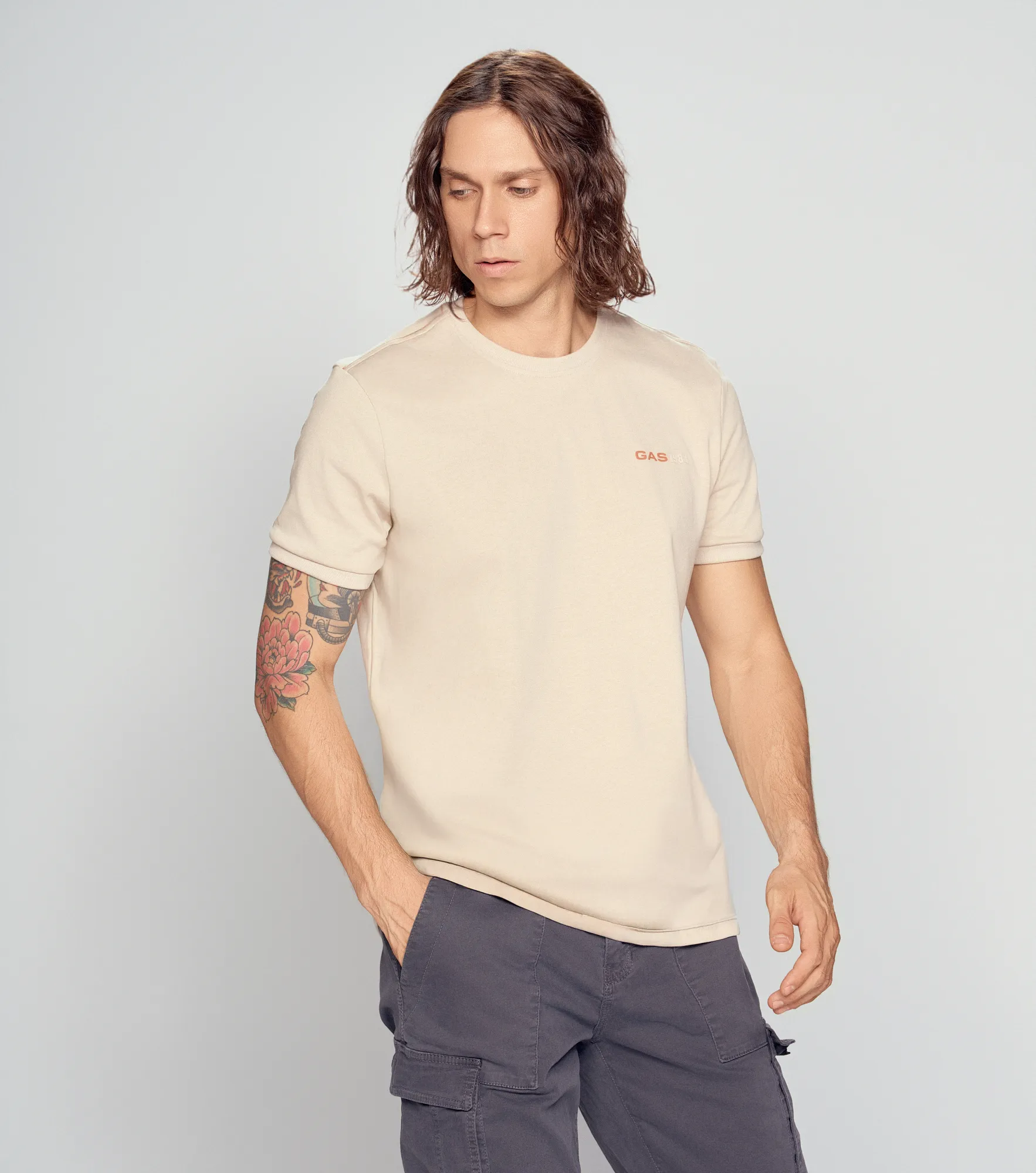 Murphy Camiseta Slim Fit Masculino Gas 835228 AR