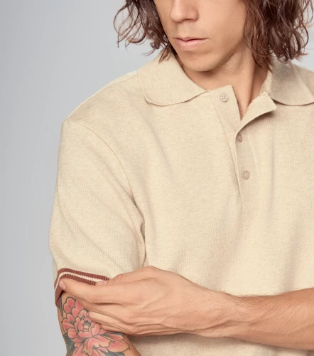 Comfort Jeremias Polo Tejido Combinado UnserAR