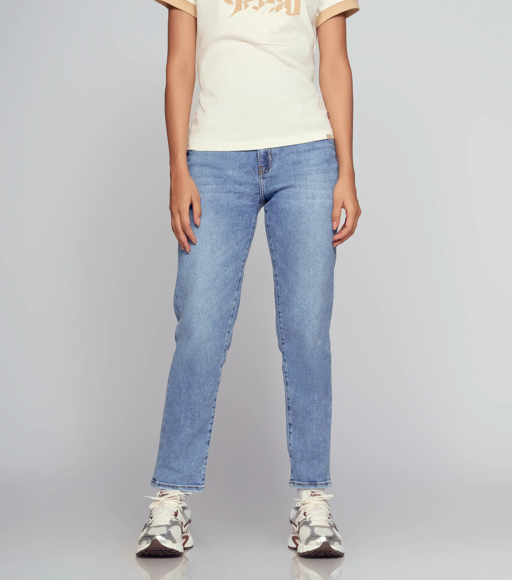 Star Angie Jean Mom Fit Con Proceso Unser 834438 AZ