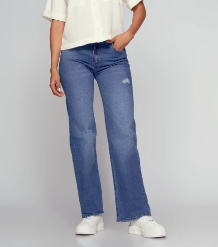 Star Sarith Jean Bota Recta Con Rotos Proceso Y Bolsillos UnserAZ