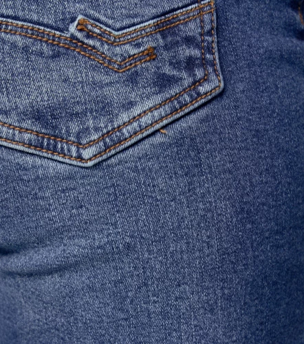 Star Lorena Denim Unicolor Con Desgastes Y Rotos En Trama UnserAZ