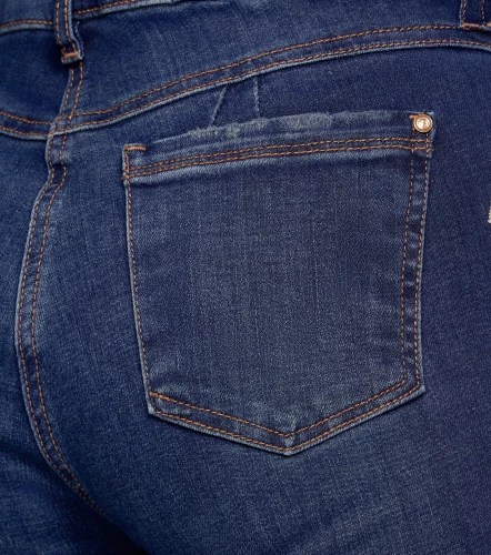 Jean Para Mujer Pull Up Bota Skinny DerekAZ