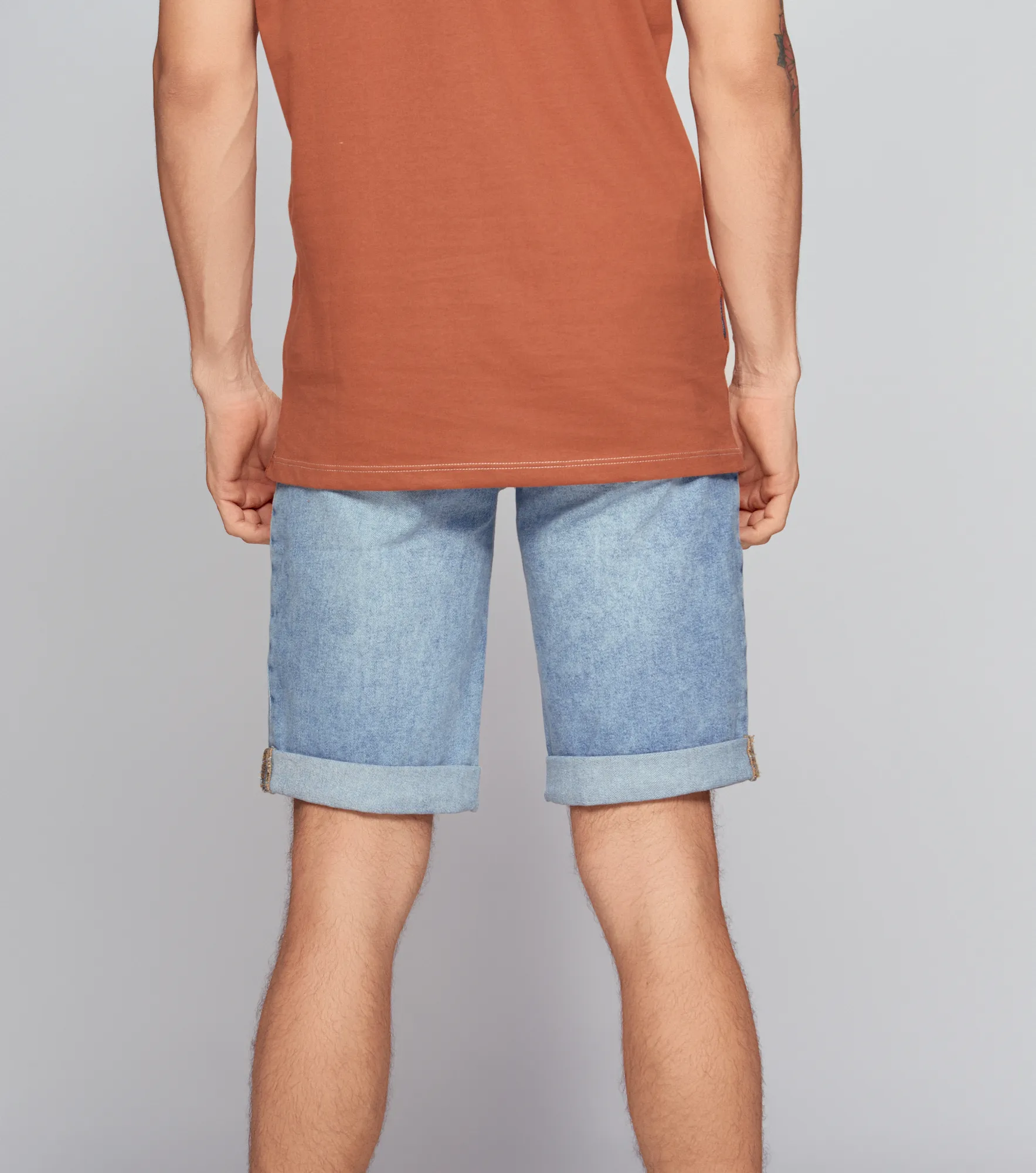 Mario Bermuda Tono Medio Claro Con Desgastes Unser 835617 AZ