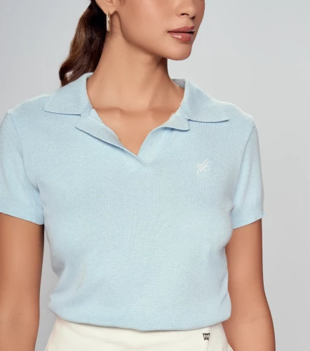 Blusa Polo Tejido Para Mujer Julieta DerekAC