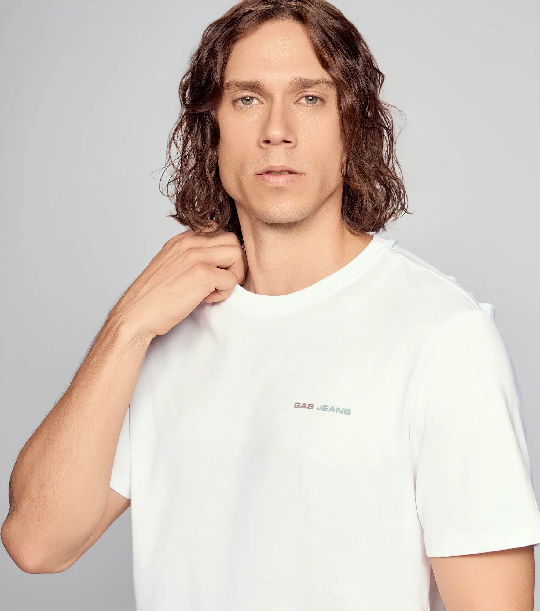 Alek Camiseta Regular Fit Masculina Gas 834586 BL