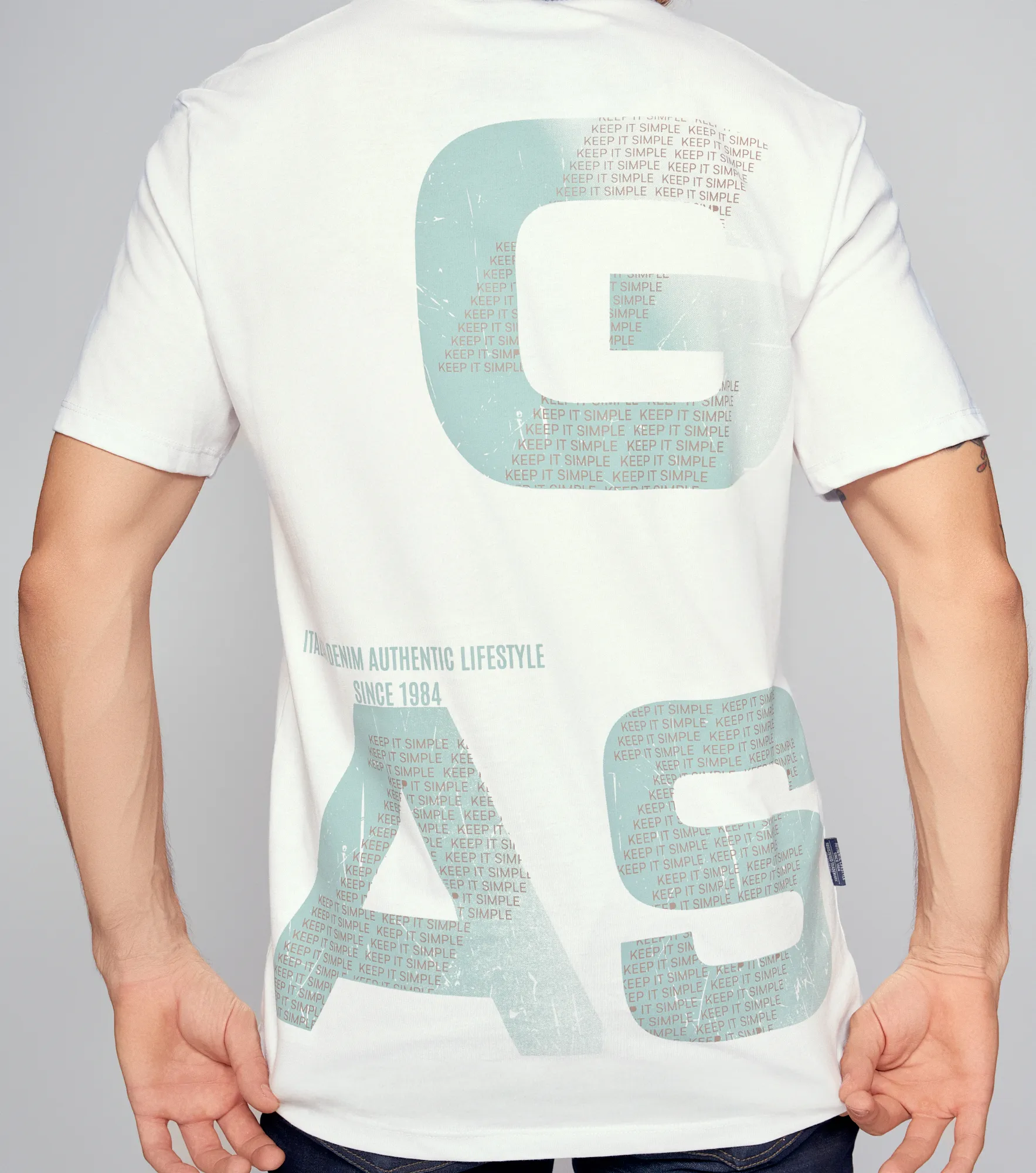 Alek Camiseta Regular Fit Masculina Gas 834586 BL