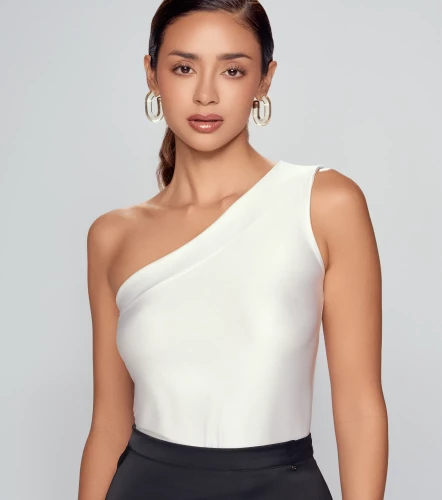 Blusa Para Mujer Medio Hombro Unicolor Arti DerekBL