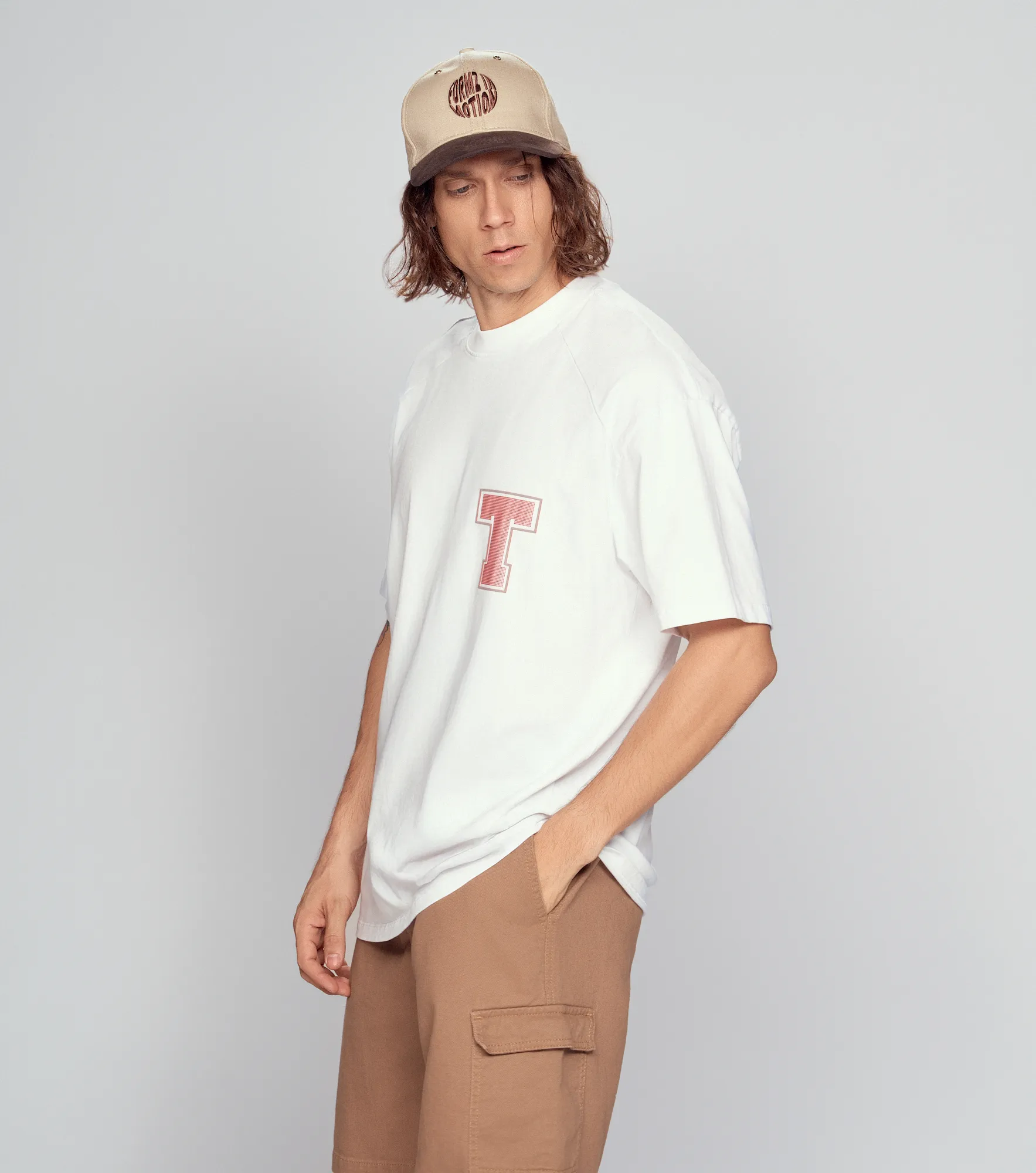 Marc T Shirt Oversized Corte Rangla TyperBL