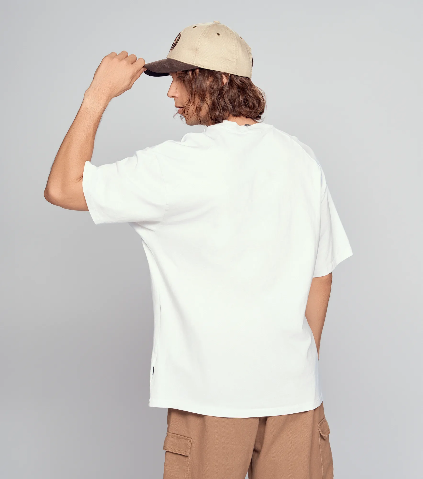 Marc T Shirt Oversized Corte Rangla Typer 835457 