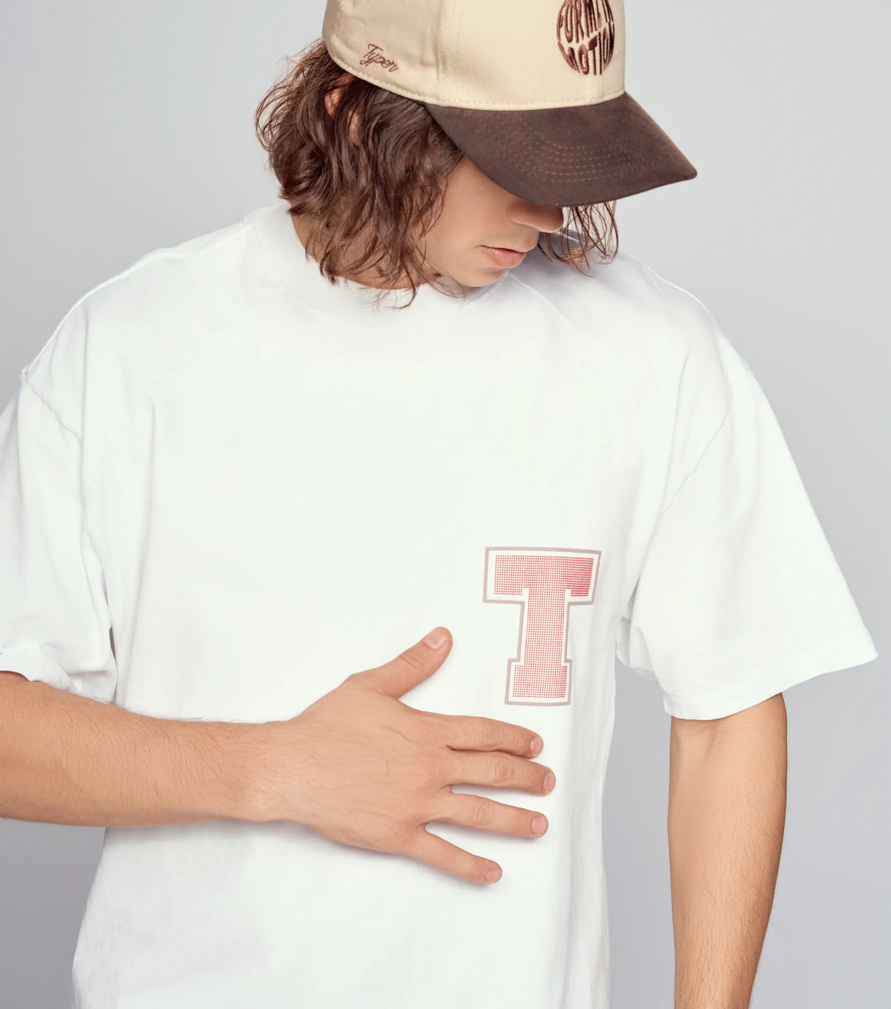 Marc T Shirt Oversized Corte Rangla Typer 835457 