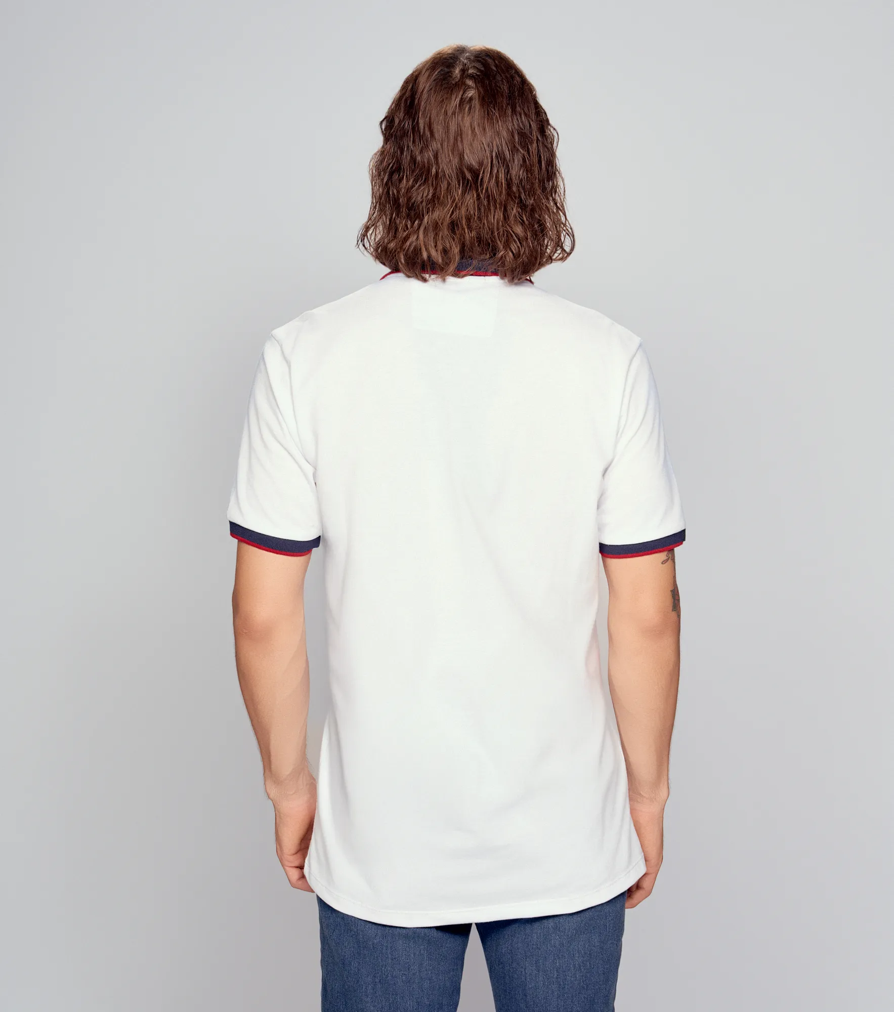 Comfort Neitan Polo Combinado Con Tejidos Unser 835614 BL