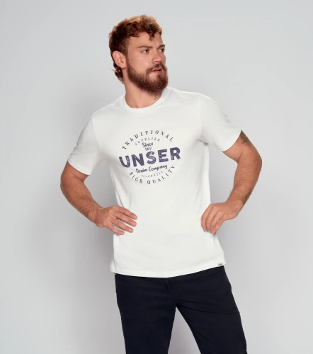 Comfort Willy Camiseta Unicolor Con Estampado UnserBL