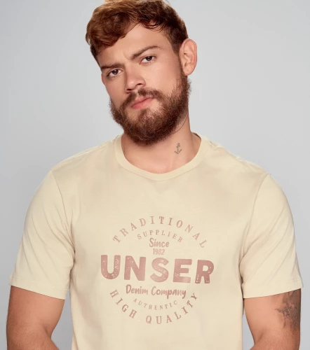 Comfort Willy Camiseta Unicolor Con Estampado UnserKQ