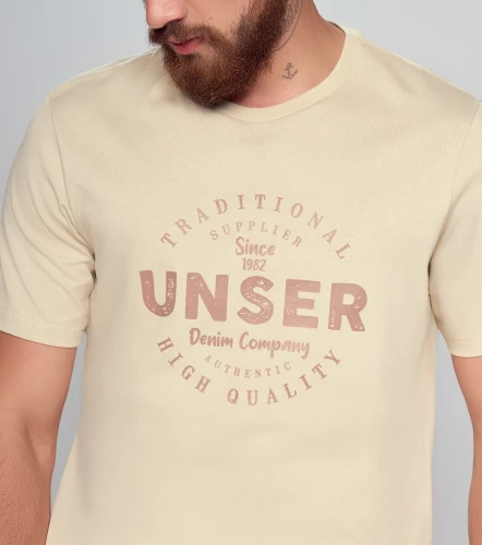 Comfort Willy Camiseta Unicolor Con Estampado UnserKQ