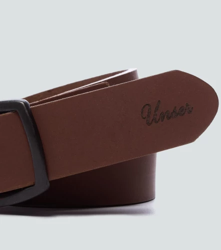 Flor Correa En Cuero Unicolor UnserML