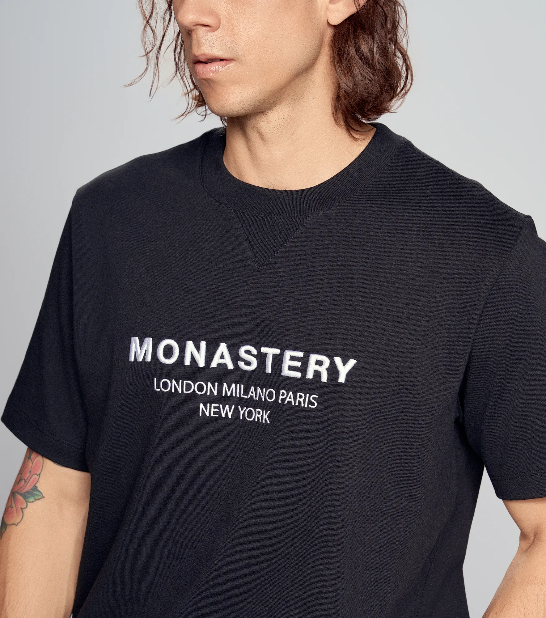 Camiseta Monastery Sharam T Shirt Men 131314 BL