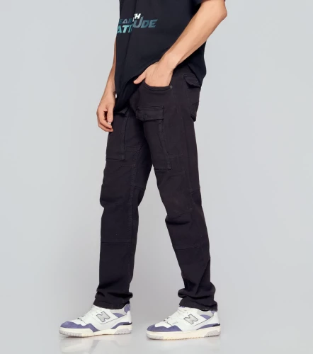 Alaric Pantalon Relax Cargo Masculino GroggyNG