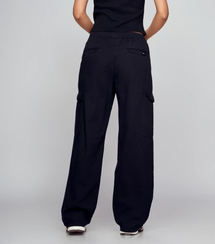 Solei Pantalon Cargo Wide Leg FemeninoNG