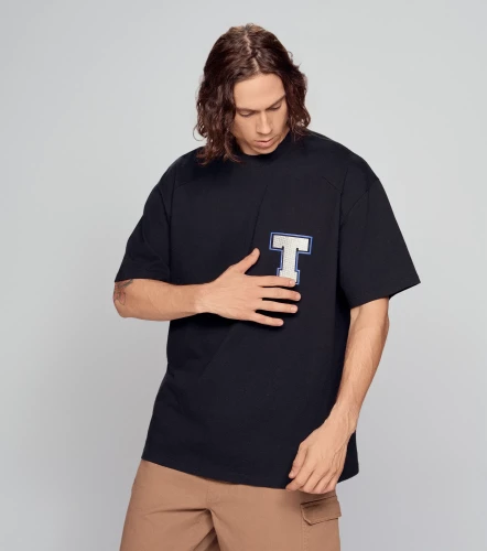 Marc T Shirt Oversized Corte Rangla TyperNG