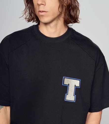 Marc T Shirt Oversized Corte Rangla TyperNG