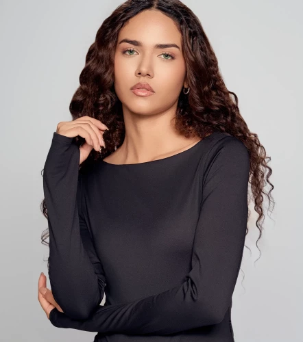 Eliana Body Slim Fit Manga Larga Cuello Ojal TyperNG