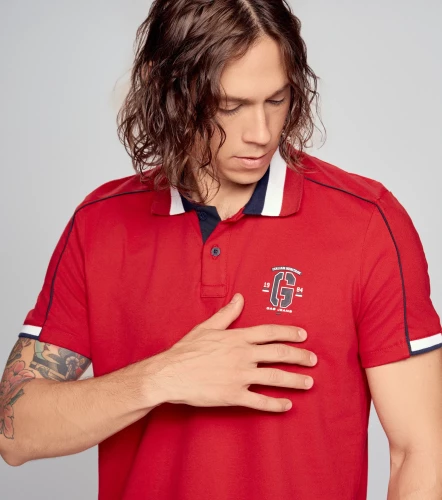 Nova Polo Masculina Slim Fit GasRJ