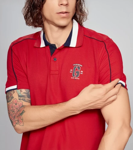 Nova Polo Masculina Slim Fit GasRJ