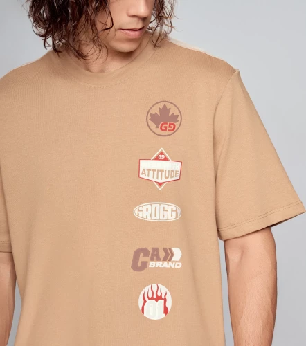 Orso T Shirt Regular Masculina GroggyCU