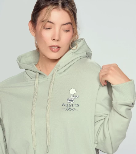 Lily Buzo Unicolor Con Capota Y Estampados UnserVD