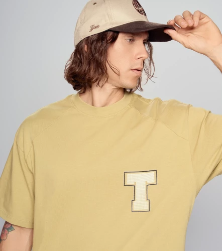 Marc T Shirt Oversized Corte Rangla TyperVD