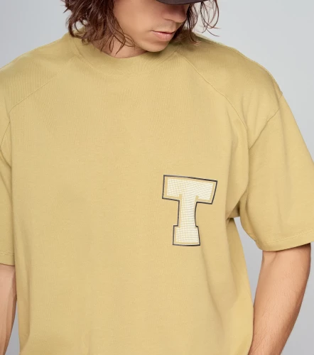 Marc T Shirt Oversized Corte Rangla TyperVD
