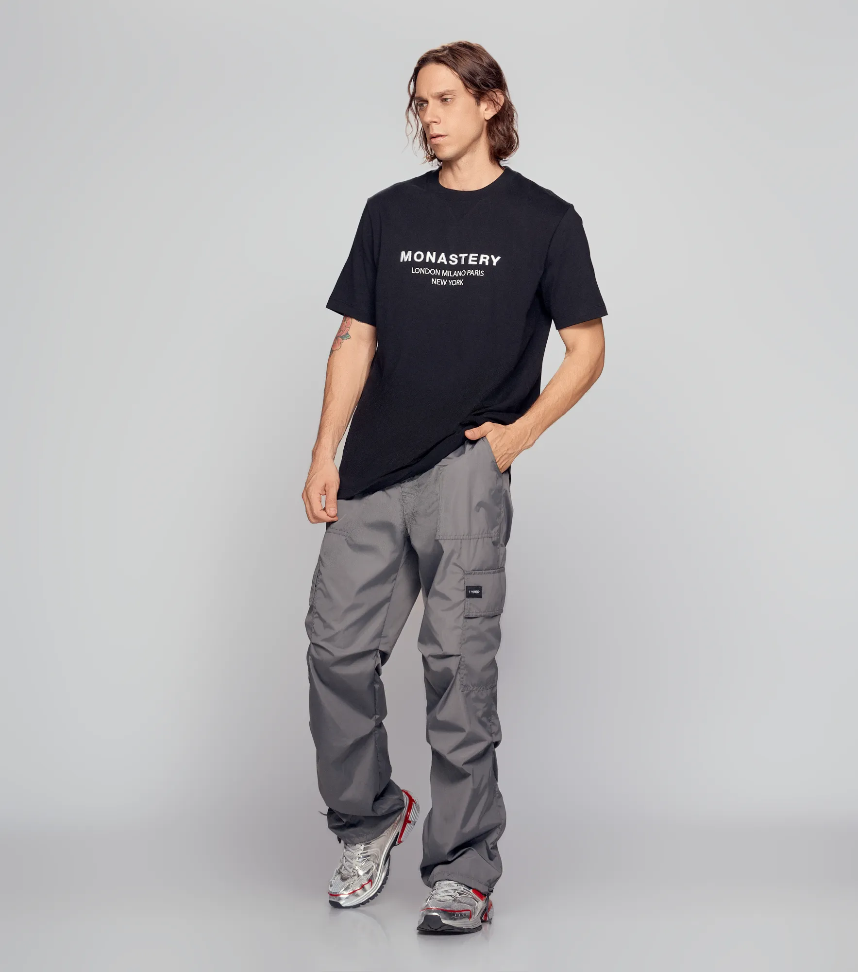 Camiseta Monastery Sharam T Shirt Men 131314 BL