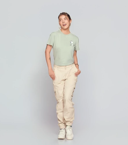 Sol T Shirt Peanuts Unicolor Con Estampado En Delantero Y Posterior UnserVD