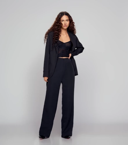 Pantalon Para Mujer Daniela Unicolor DerekNG