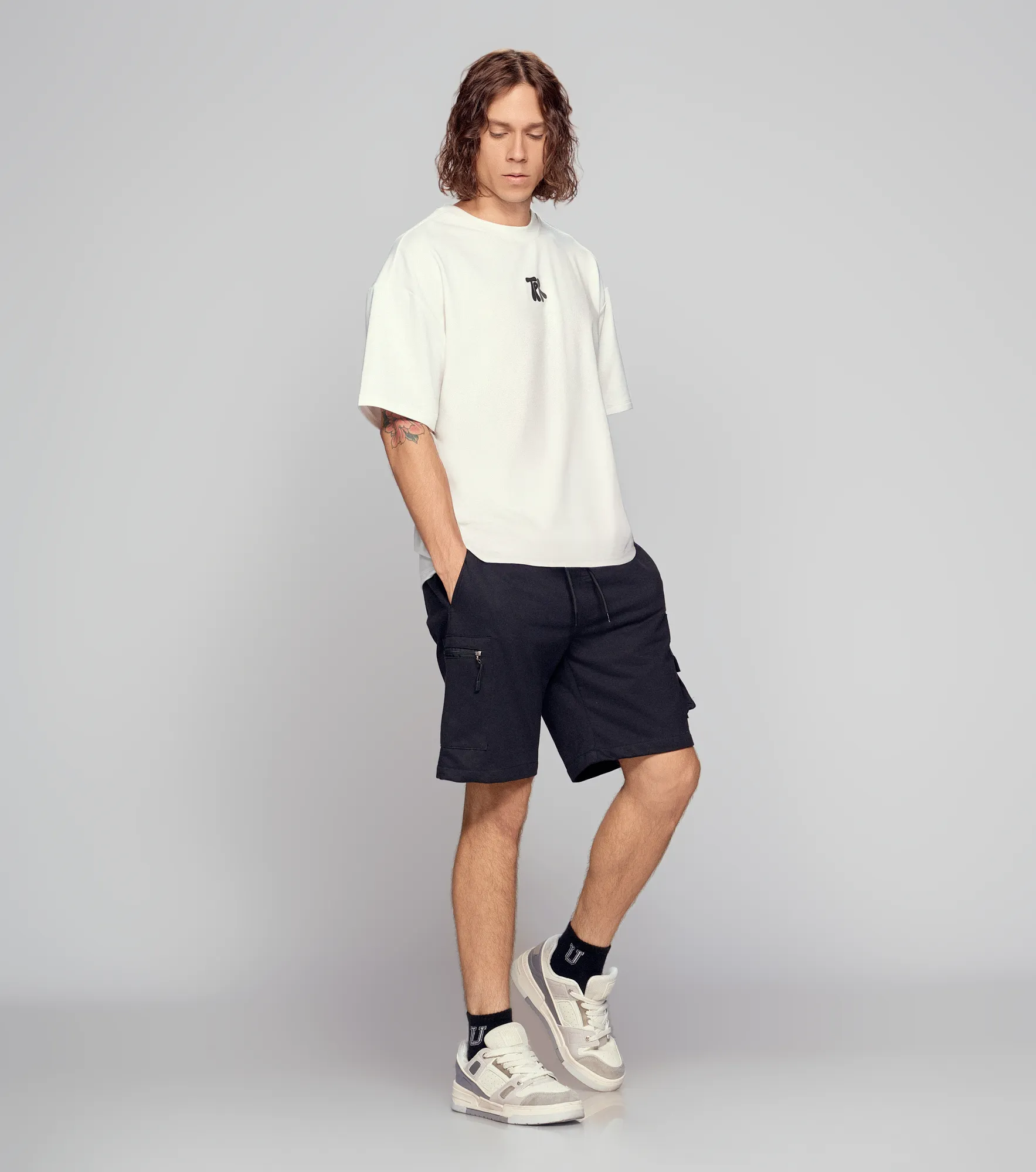 Neider T Shirt Extraoversize Estampada Typer 834361 BL