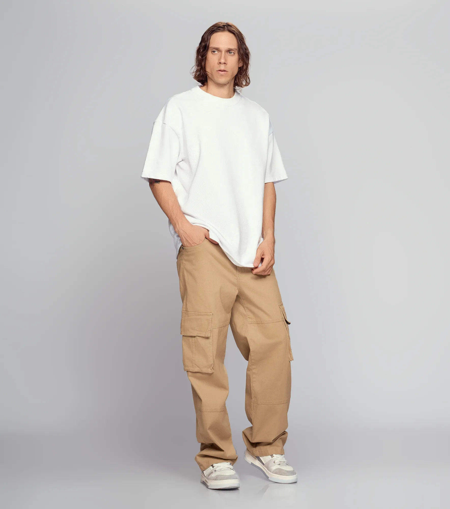 Carlo T Shirt Extraoversize Estampada Typer 835192 BL